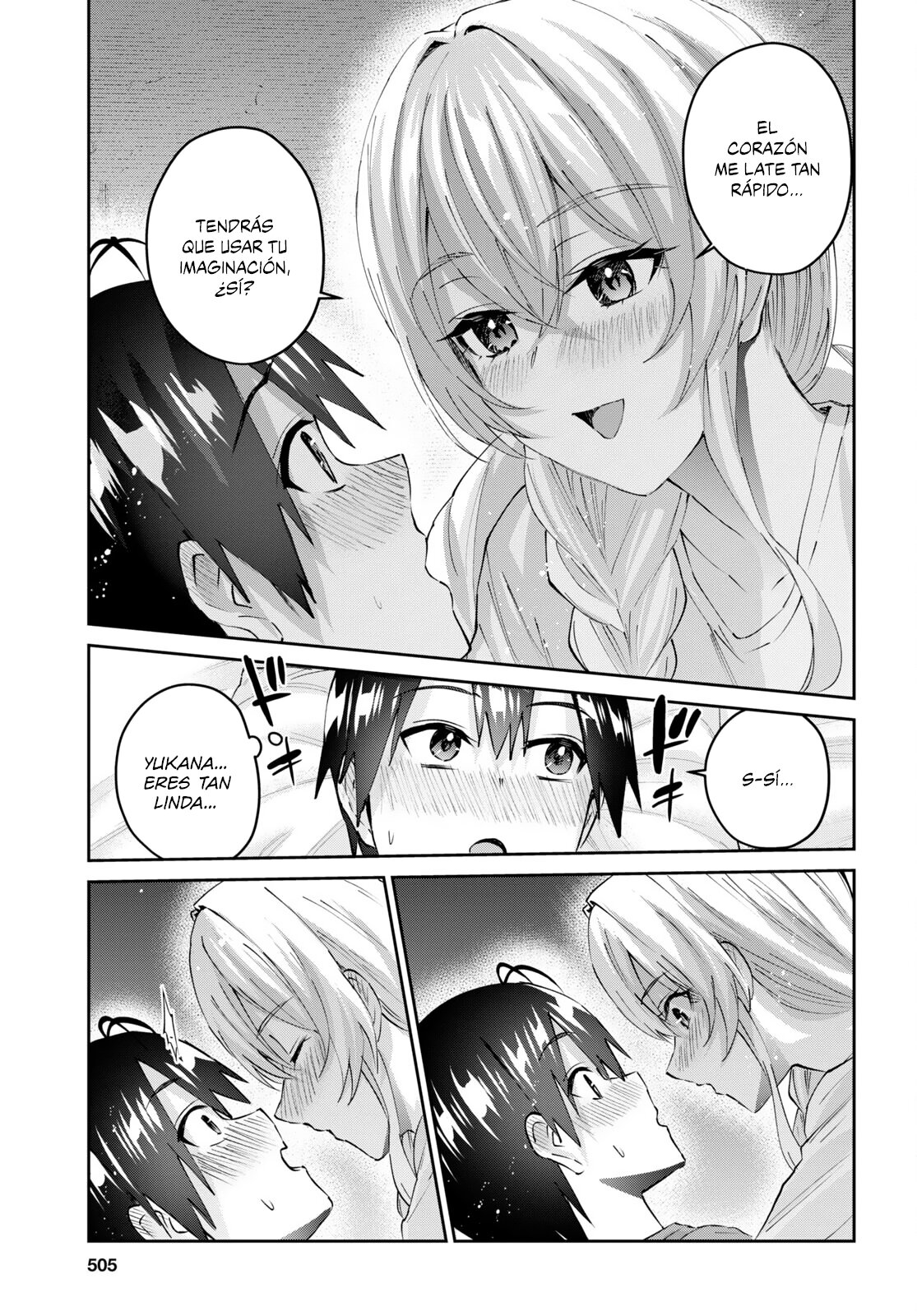 Hajimete no Gal Capitulo 154: Mi primera vez bajo un futón página 8
