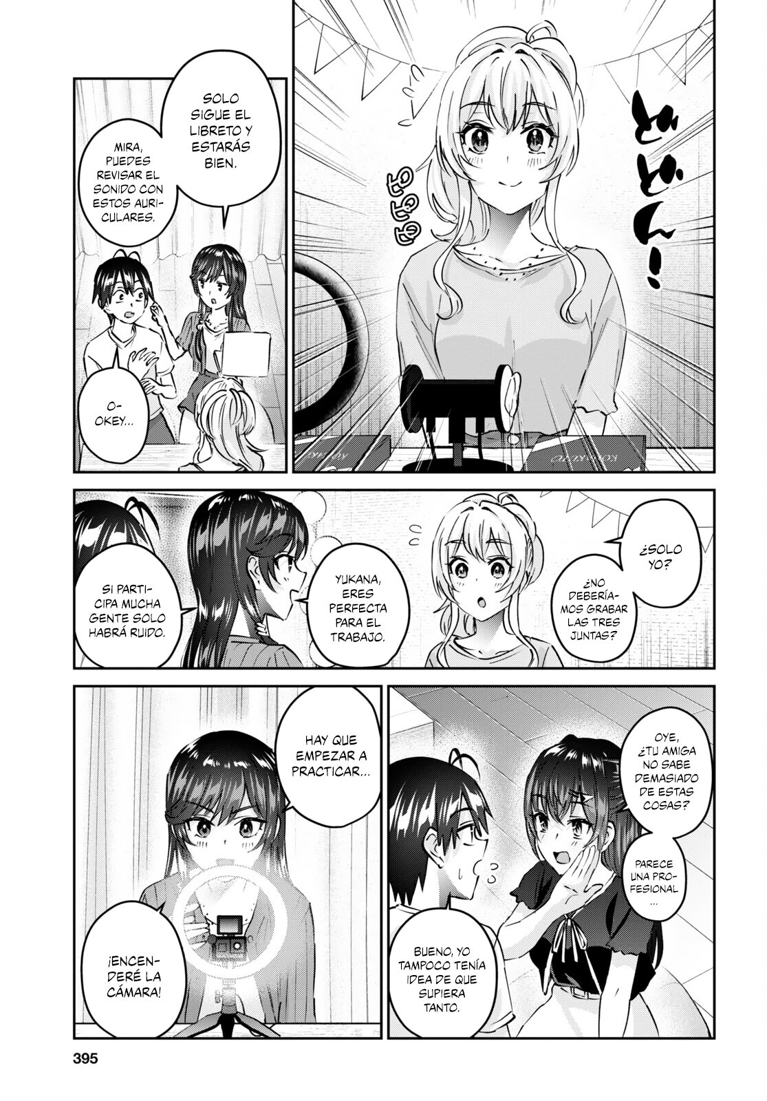 Hajimete no Gal Capitulo 156: Mi primer ASMR página 4