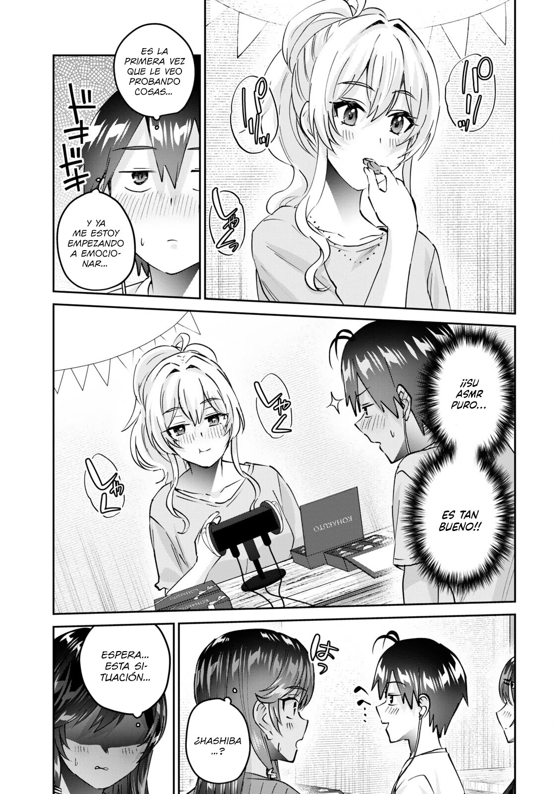 Hajimete no Gal Capitulo 156: Mi primer ASMR página 6