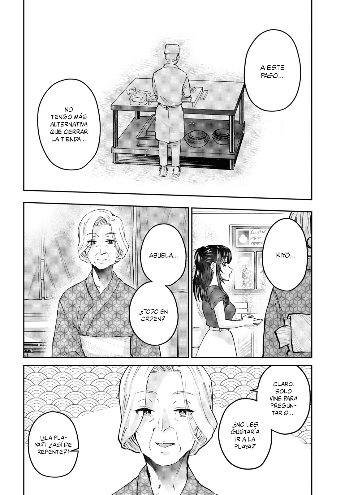 Hajimete no Gal Capitulo 157: Mi primera orden página 9