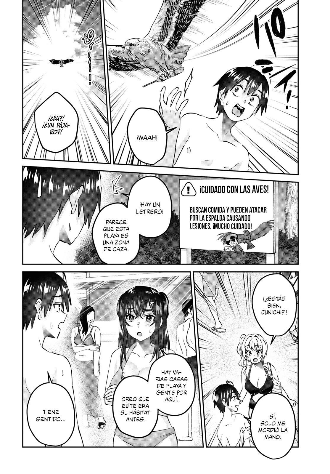 Hajimete no Gal Capitulo 158: Mi primer destello página 9
