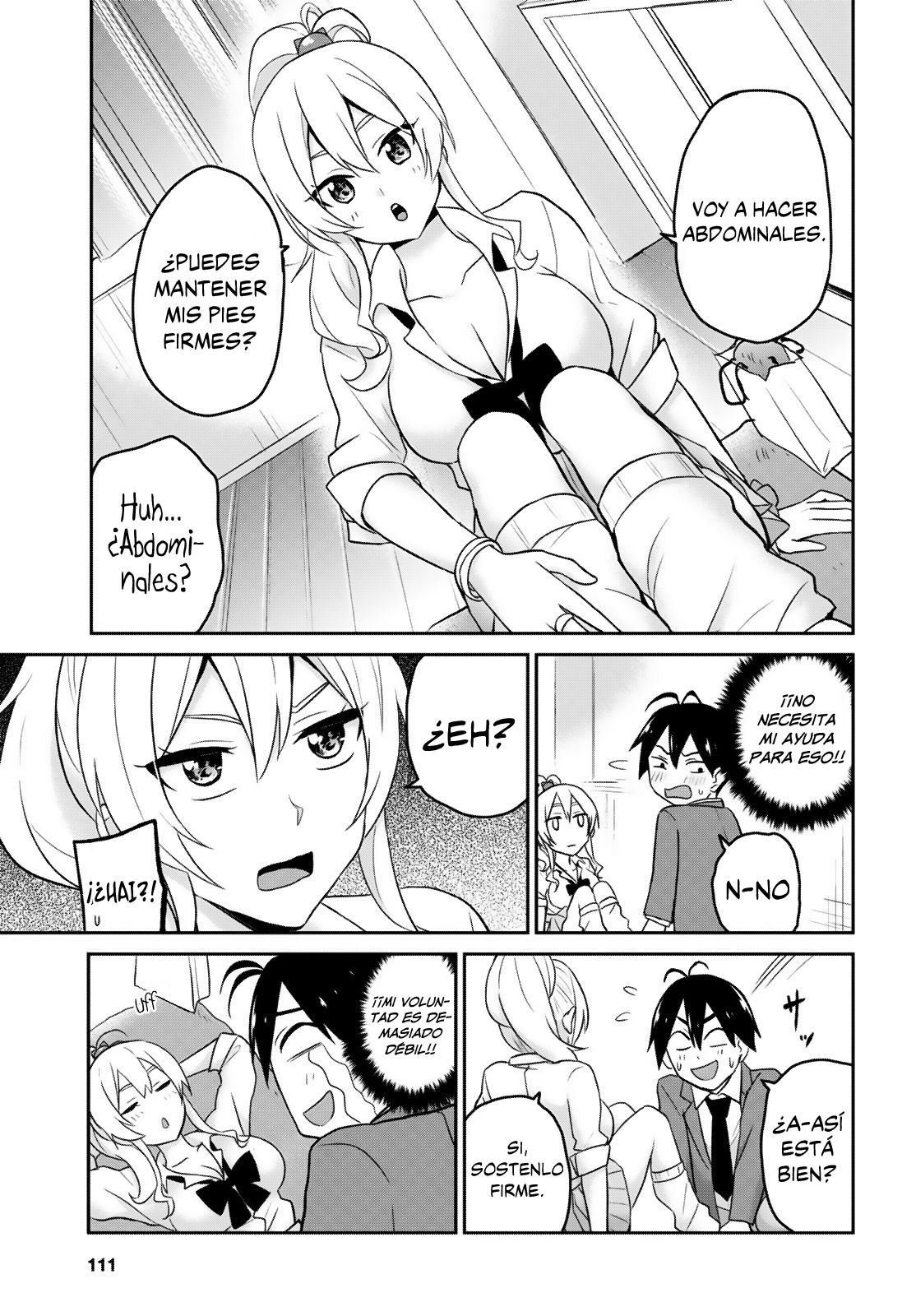 Hajimete no Gal Capitulo 16: La primera dieta página 10