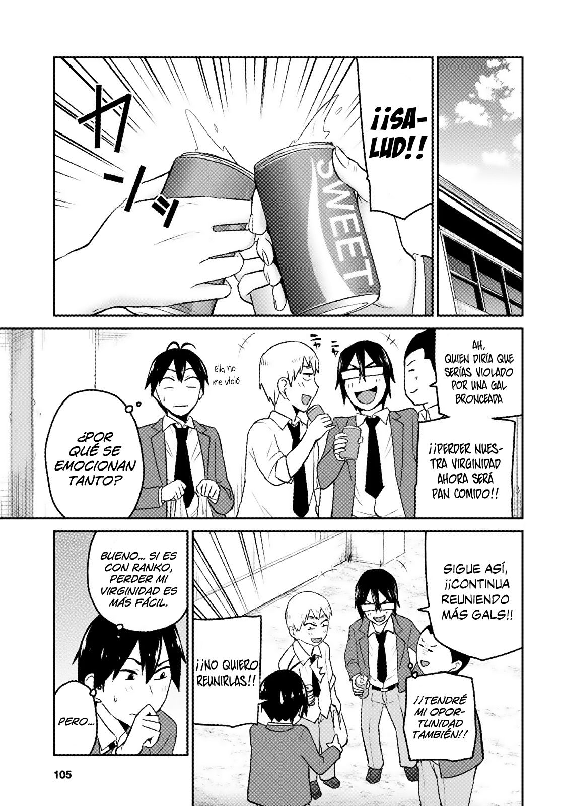 Hajimete no Gal Capitulo 16: La primera dieta página 4