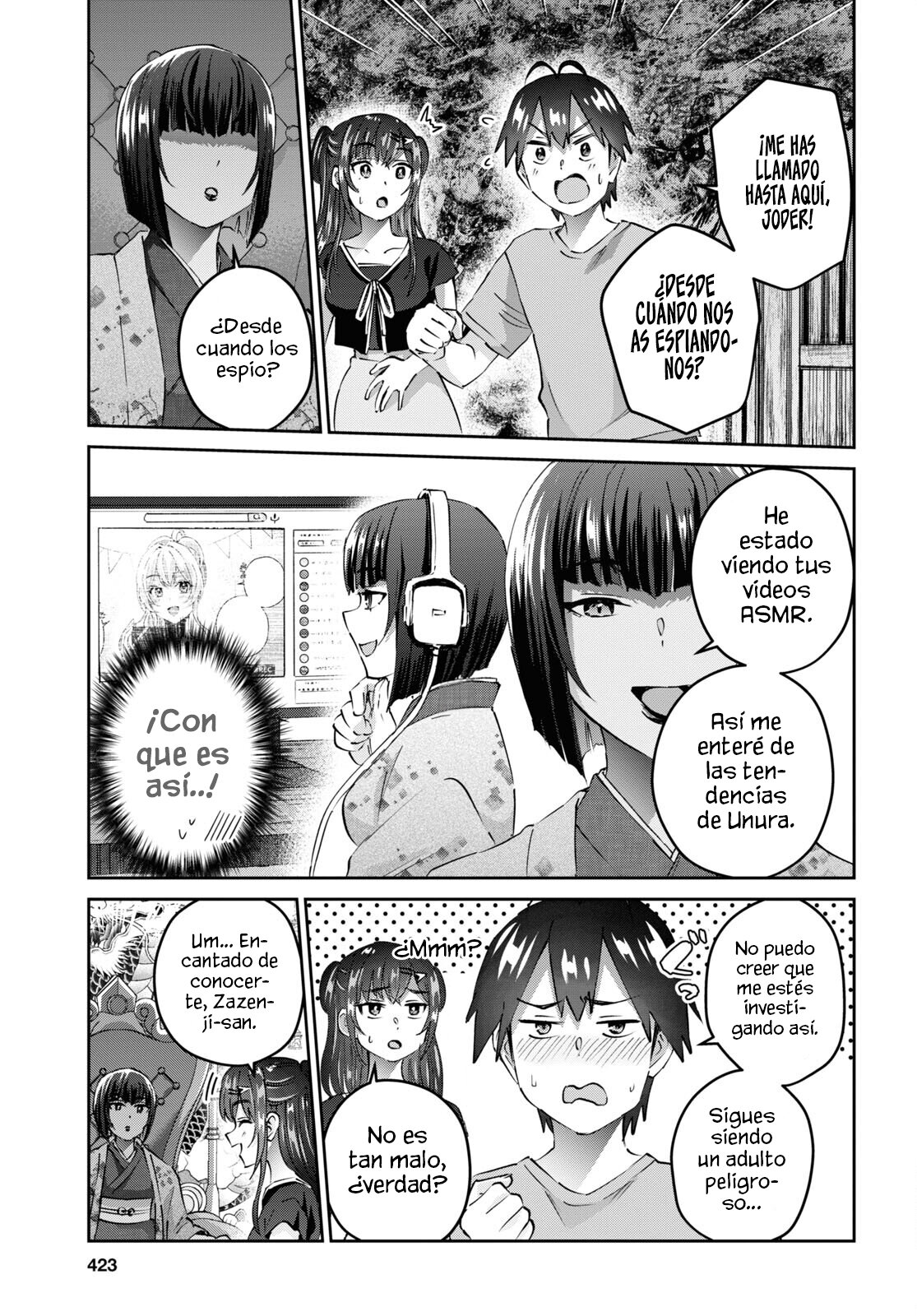 Hajimete no Gal Capitulo 160: Mi primera habilidad especial página 9