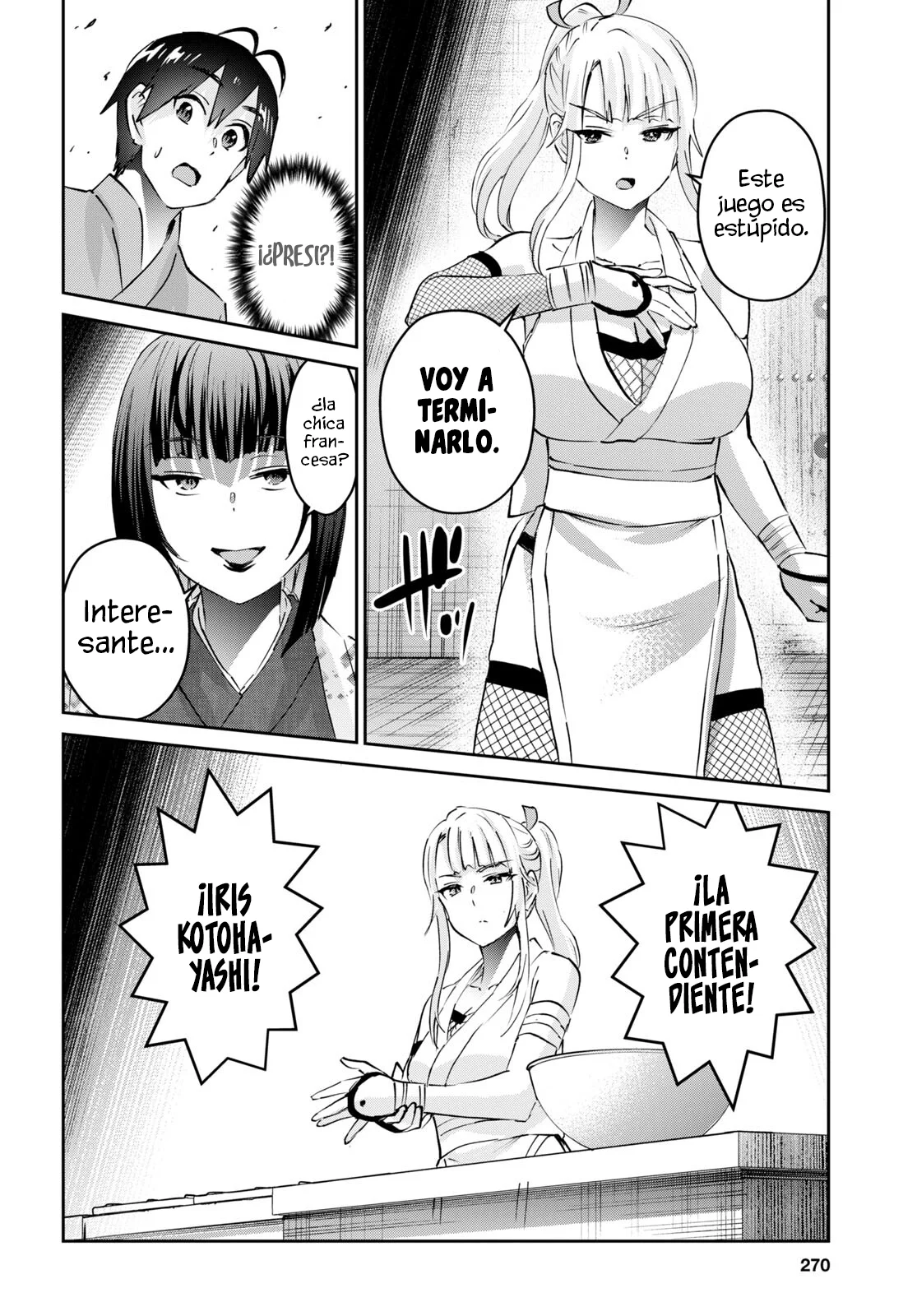 Hajimete no Gal Capitulo 163: Mi primer Desafio página 10