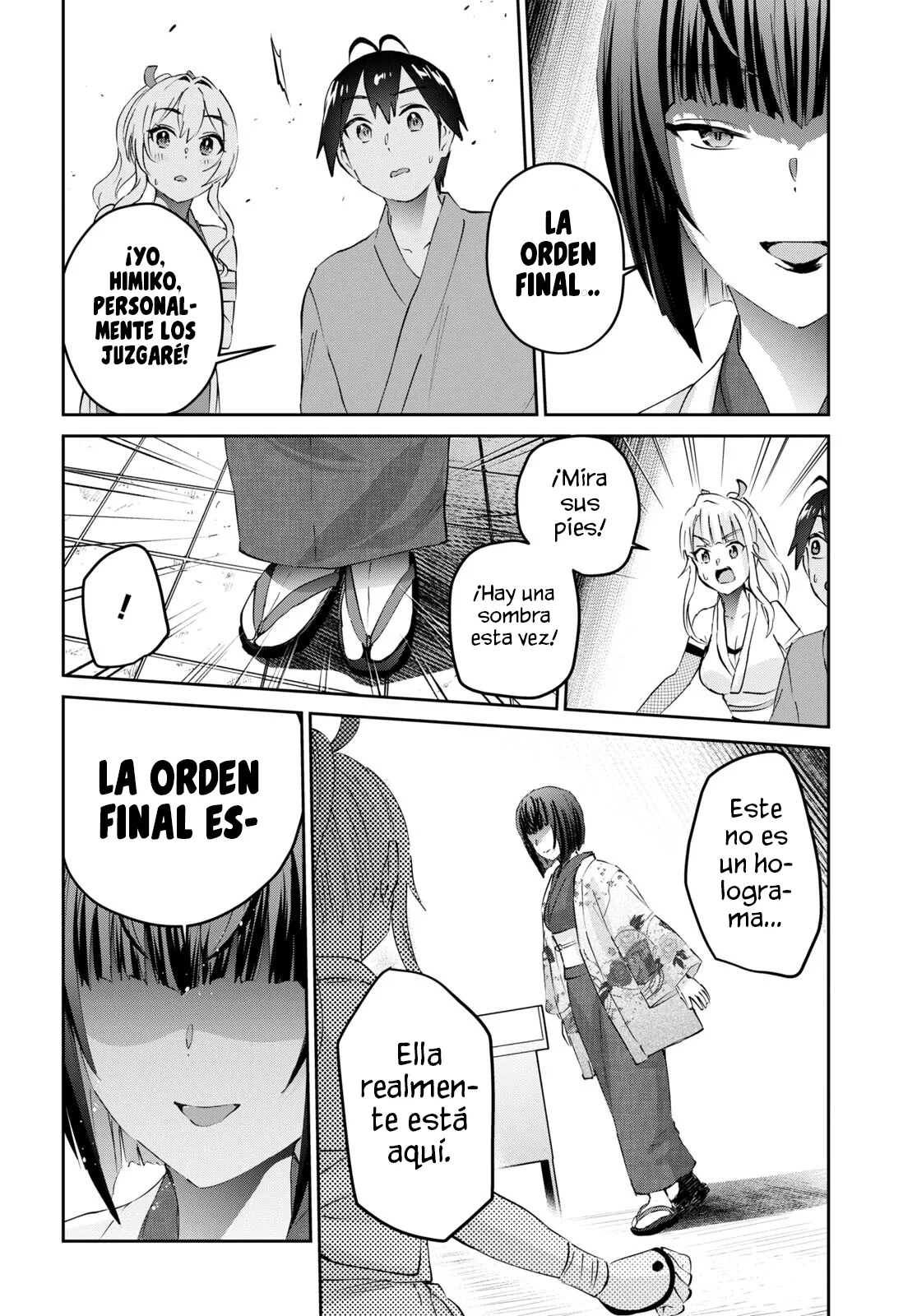 Hajimete no Gal Capitulo 163: Mi primer Desafio página 8