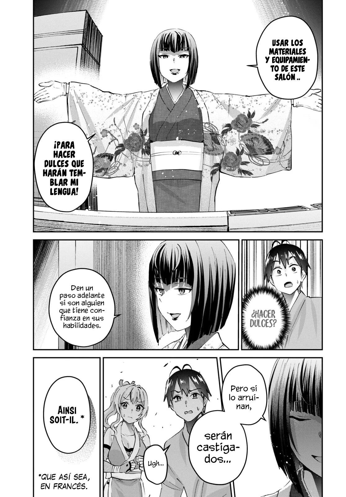 Hajimete no Gal Capitulo 163: Mi primer Desafio página 9
