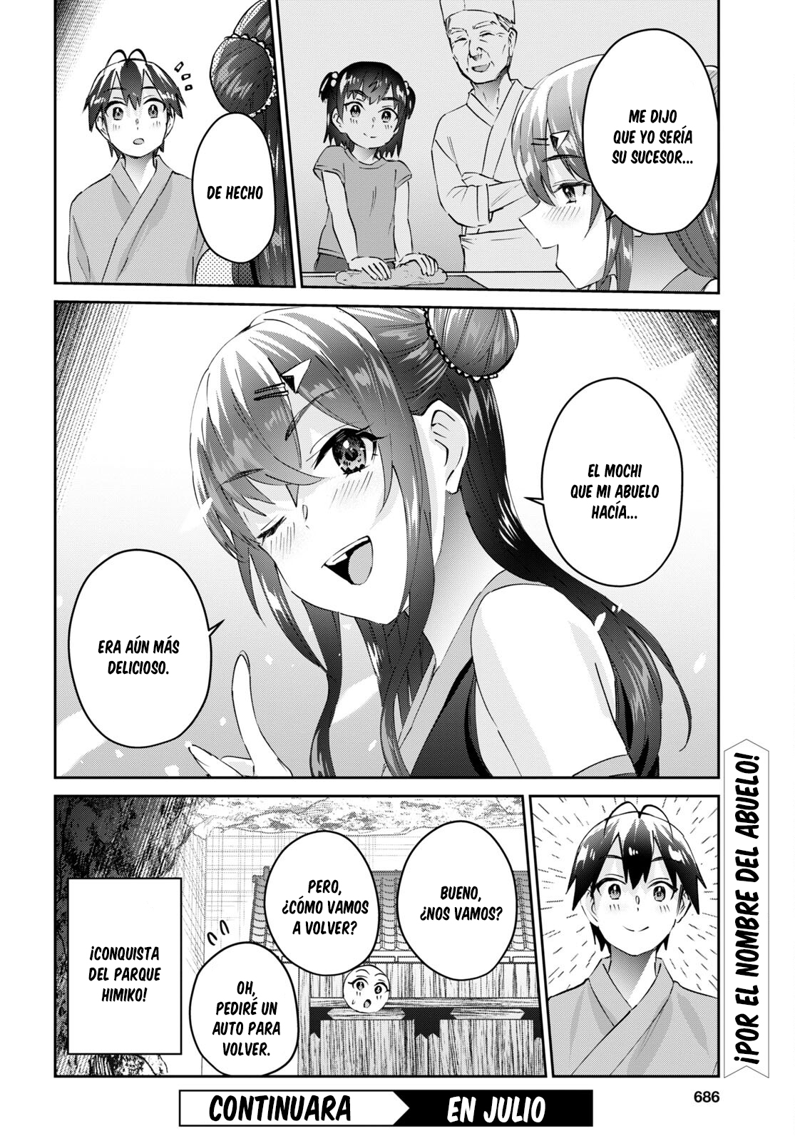 Hajimete no Gal Capitulo 164: La primera degustación página 25
