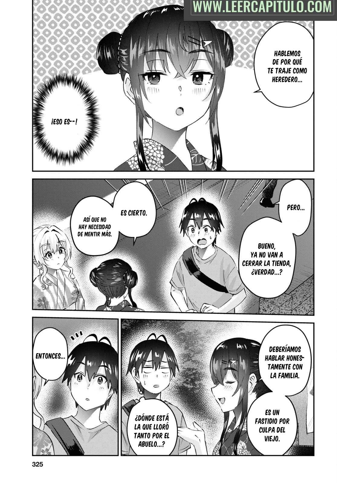 Hajimete no Gal Capitulo 165: El primer día de descanso página 18