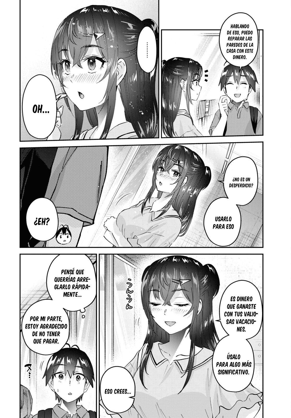Hajimete no Gal Capitulo 166: Mi primera paga por tabajar a medio tiempo página 5