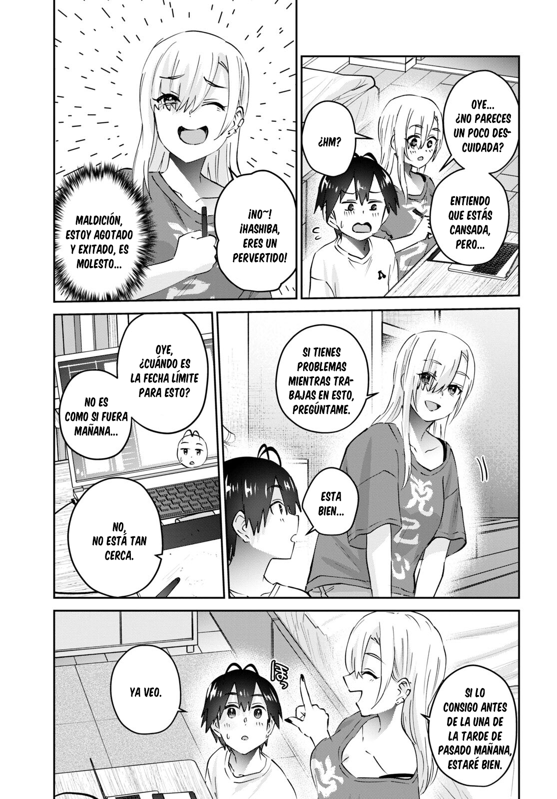 Hajimete no Gal Capitulo 168: Primera ayuda página 8