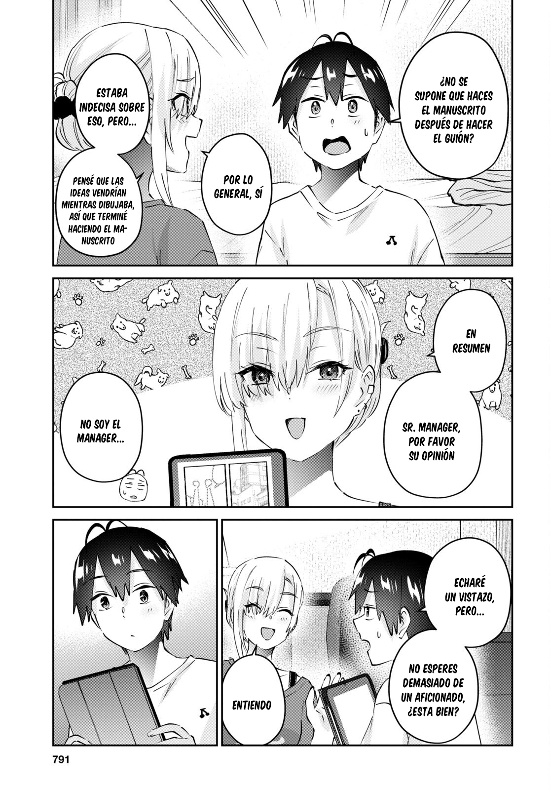Hajimete no Gal Capitulo 169: Mis primeros consejos página 8