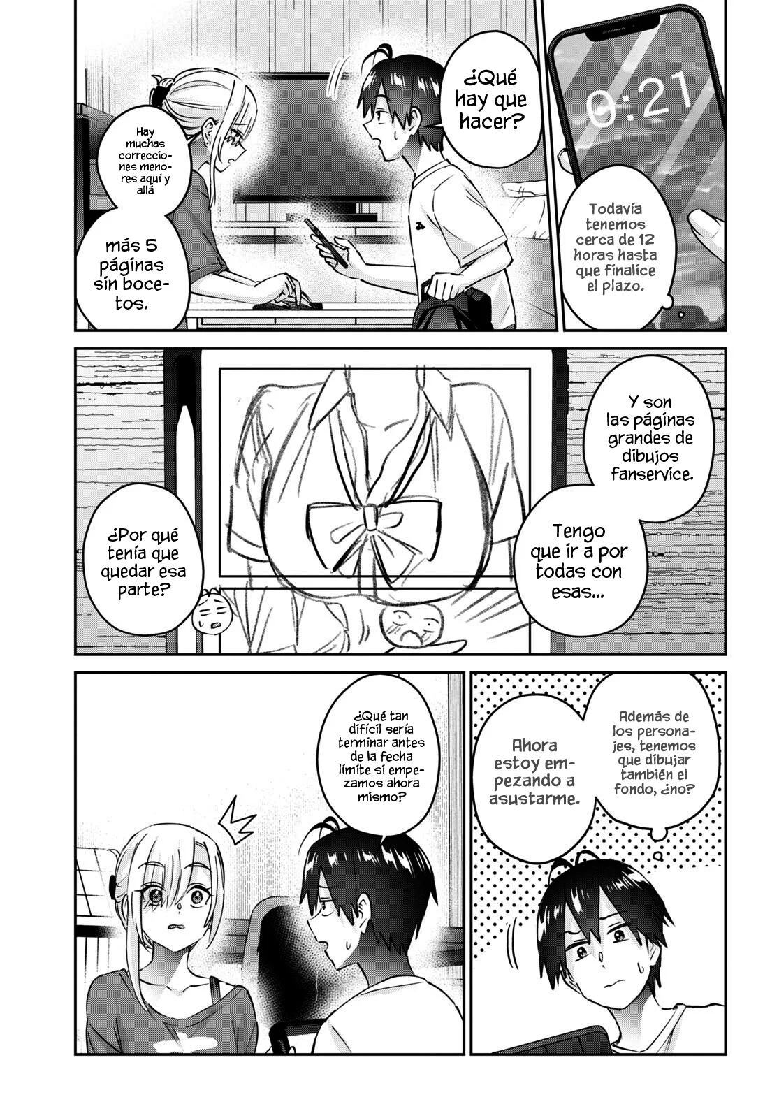 Hajimete no Gal Capitulo 170: Mi primer plazo de entrega página 7