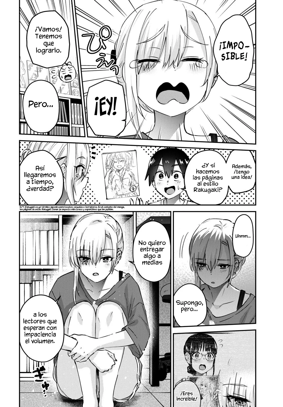 Hajimete no Gal Capitulo 170: Mi primer plazo de entrega página 8