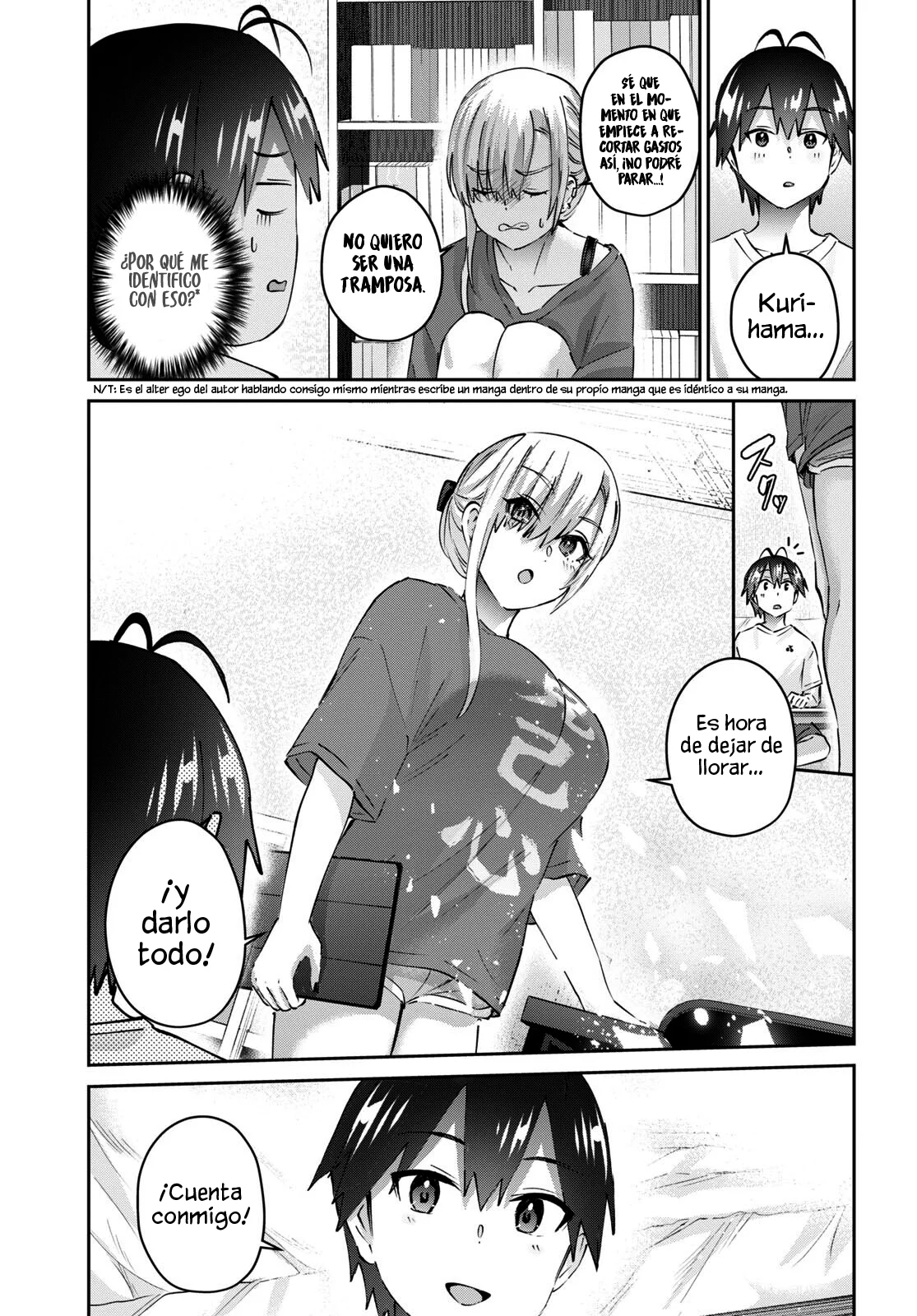 Hajimete no Gal Capitulo 170: Mi primer plazo de entrega página 9