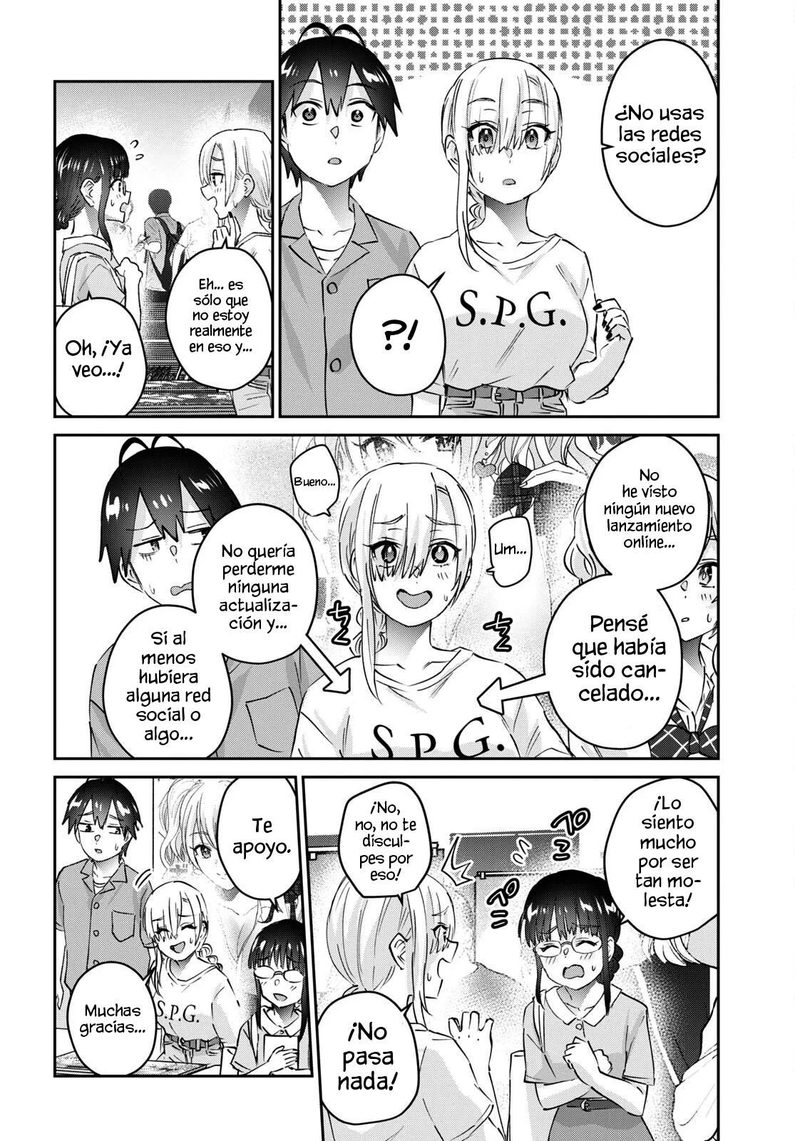 Hajimete no Gal Capitulo 171: Mi primer lanzamiento página 10