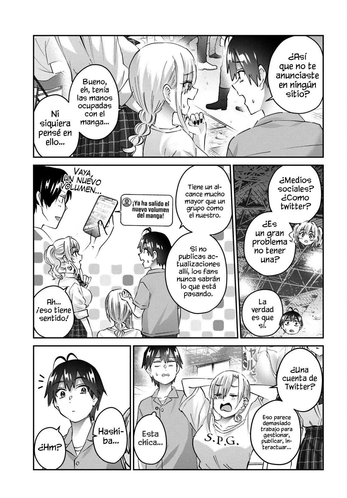 Hajimete no Gal Capitulo 171: Mi primer lanzamiento página 11