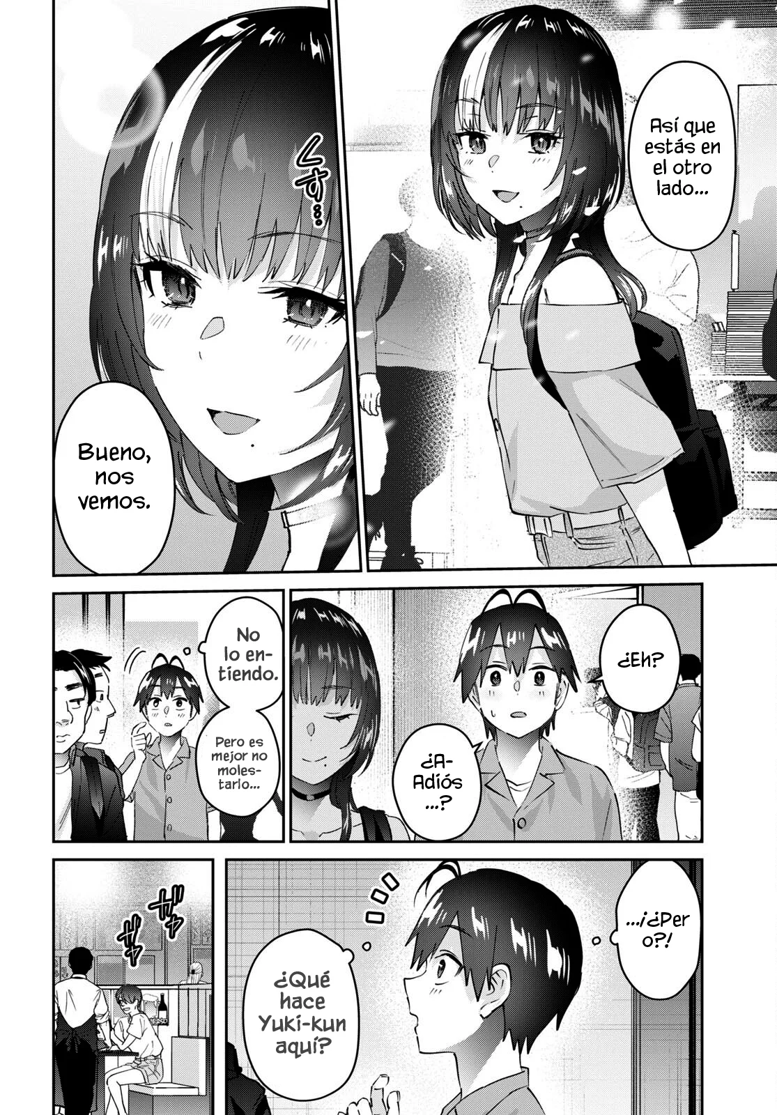 Hajimete no Gal Capitulo 171: Mi primer lanzamiento página 16