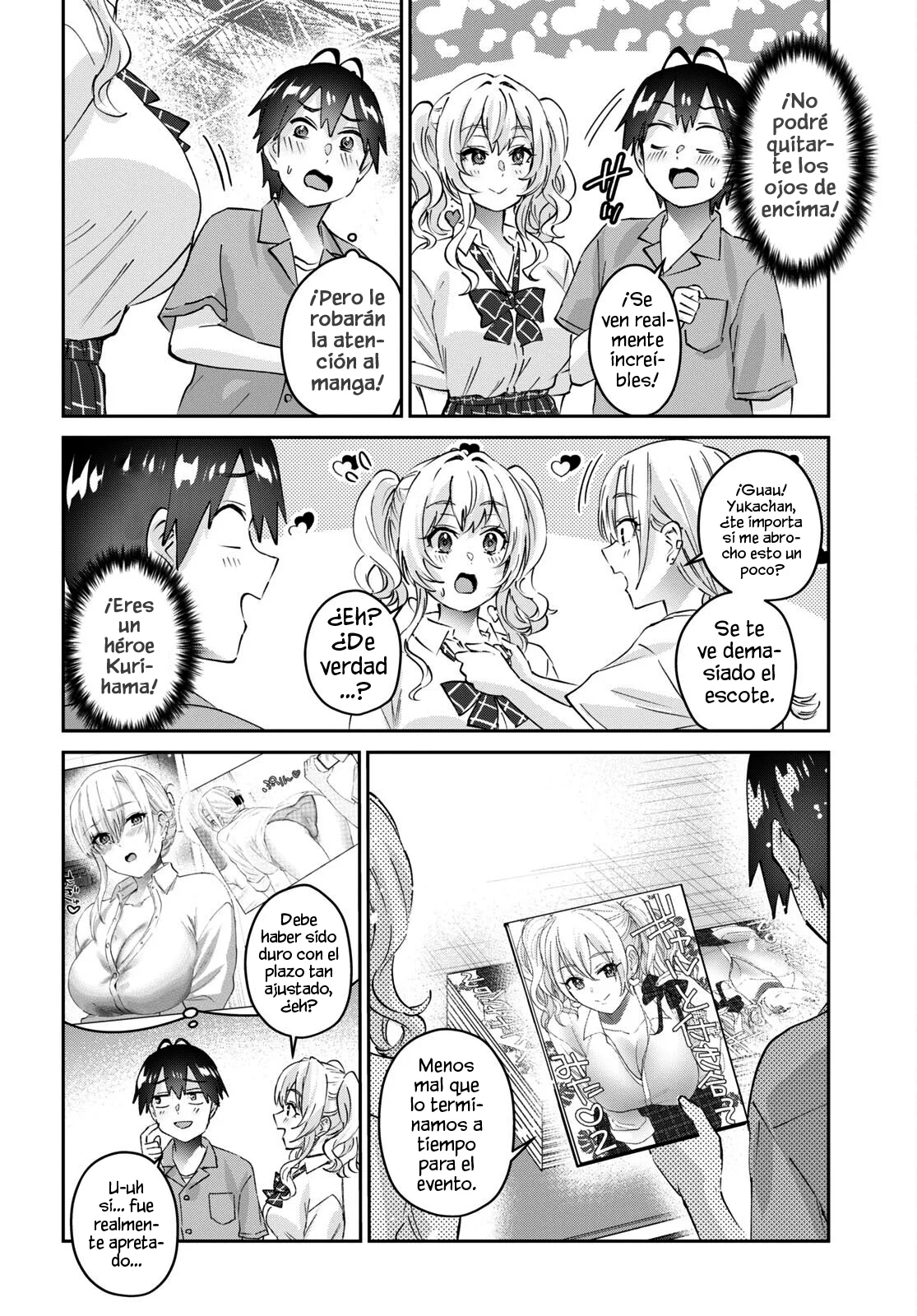 Hajimete no Gal Capitulo 171: Mi primer lanzamiento página 6