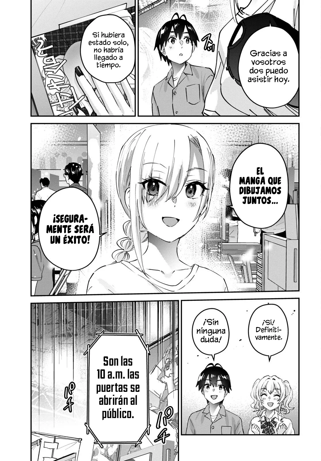 Hajimete no Gal Capitulo 171: Mi primer lanzamiento página 7