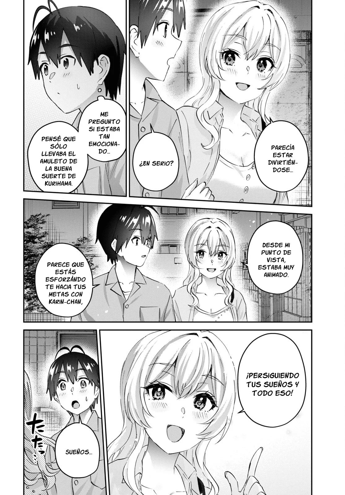 Hajimete no Gal Capitulo 172: La primera vez que me cargas página 7
