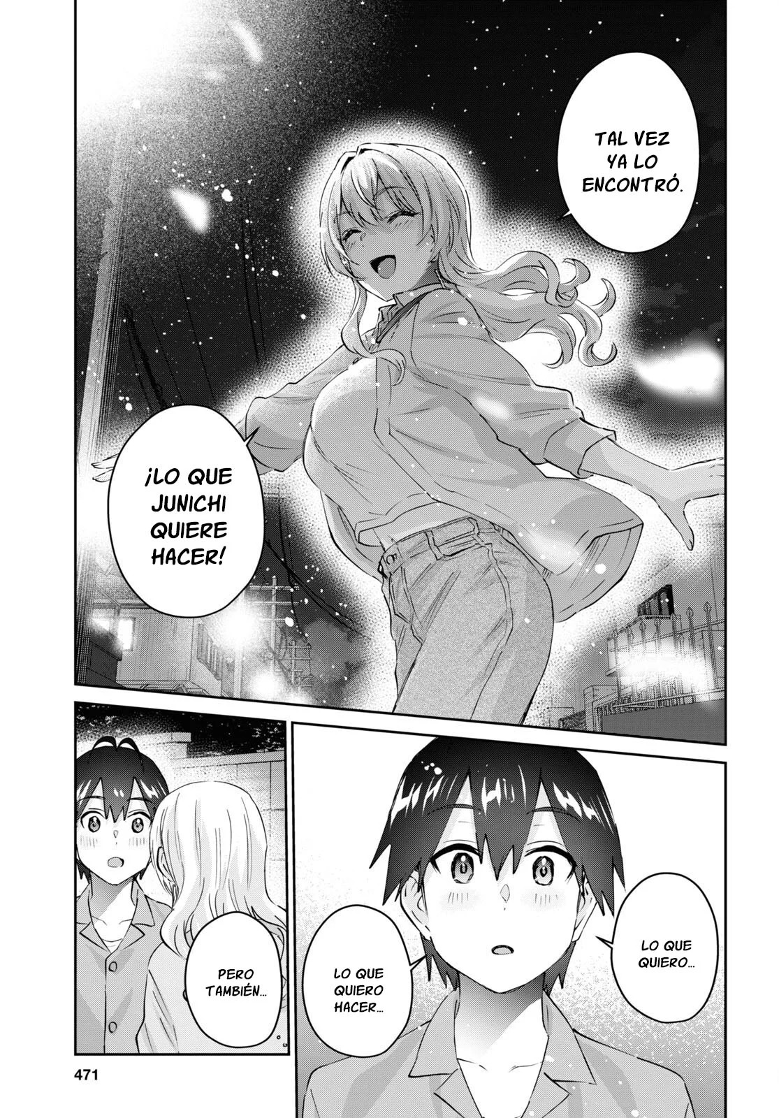 Hajimete no Gal Capitulo 172: La primera vez que me cargas página 8