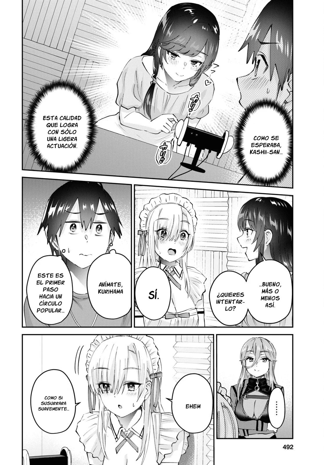 Hajimete no Gal Capitulo 173: El primer sitio de fans página 17