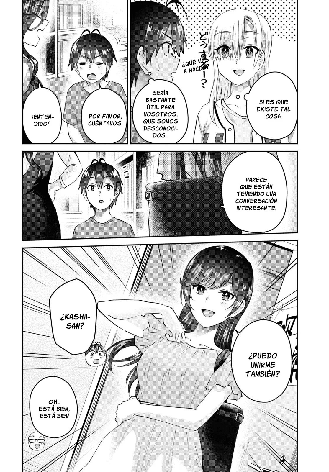 Hajimete no Gal Capitulo 173: El primer sitio de fans página 9