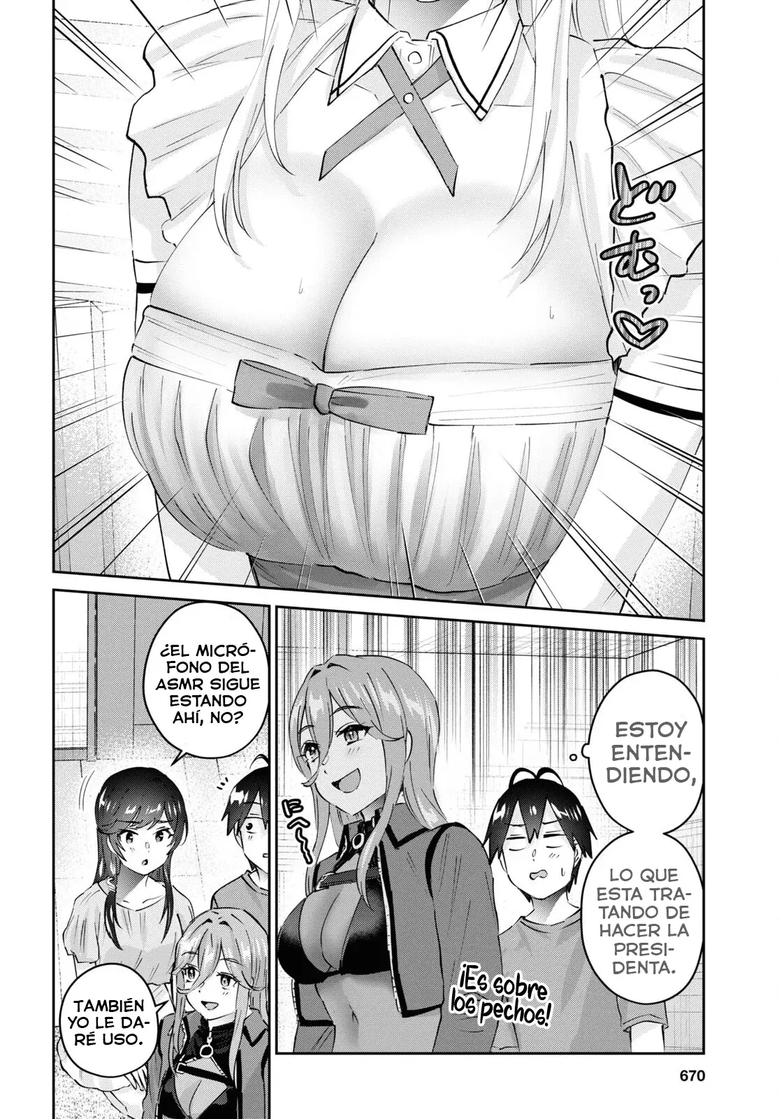 Hajimete no Gal Capitulo 174 página 4