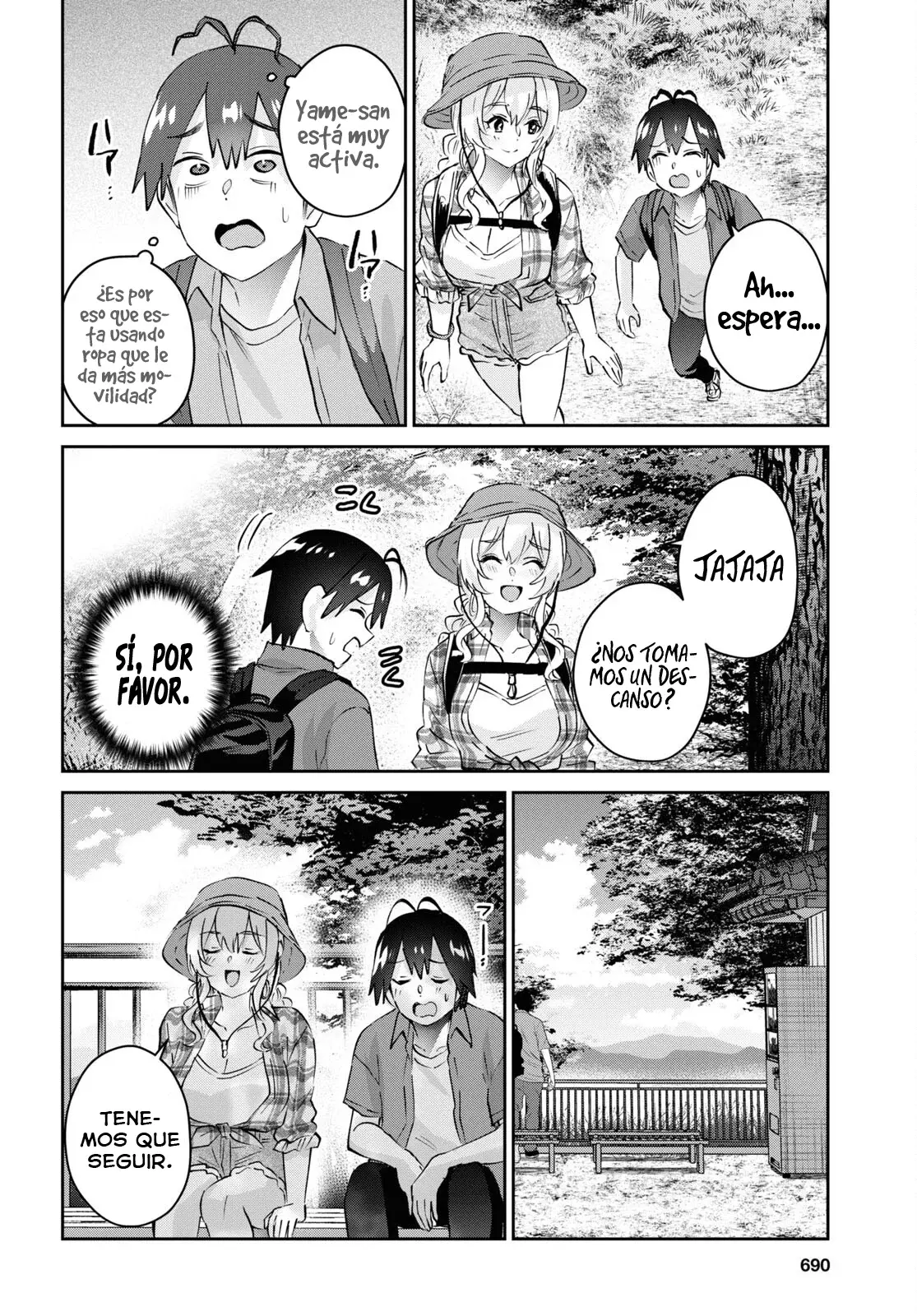 Hajimete no Gal Capitulo 175 página 8