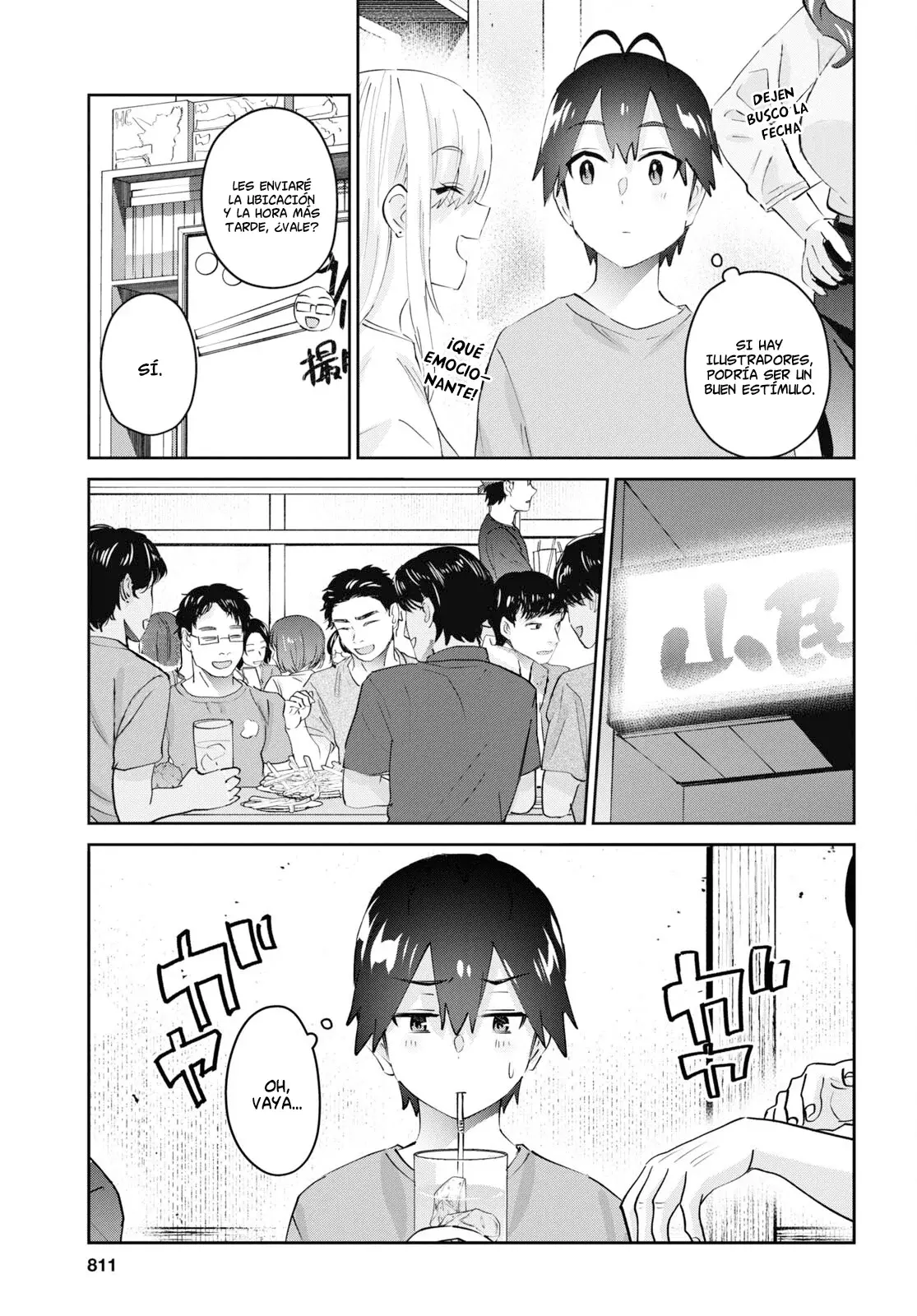 Hajimete no Gal Capitulo 177: La primera sensei página 10