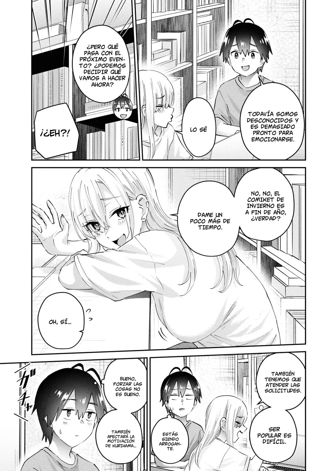 Hajimete no Gal Capitulo 177: La primera sensei página 8
