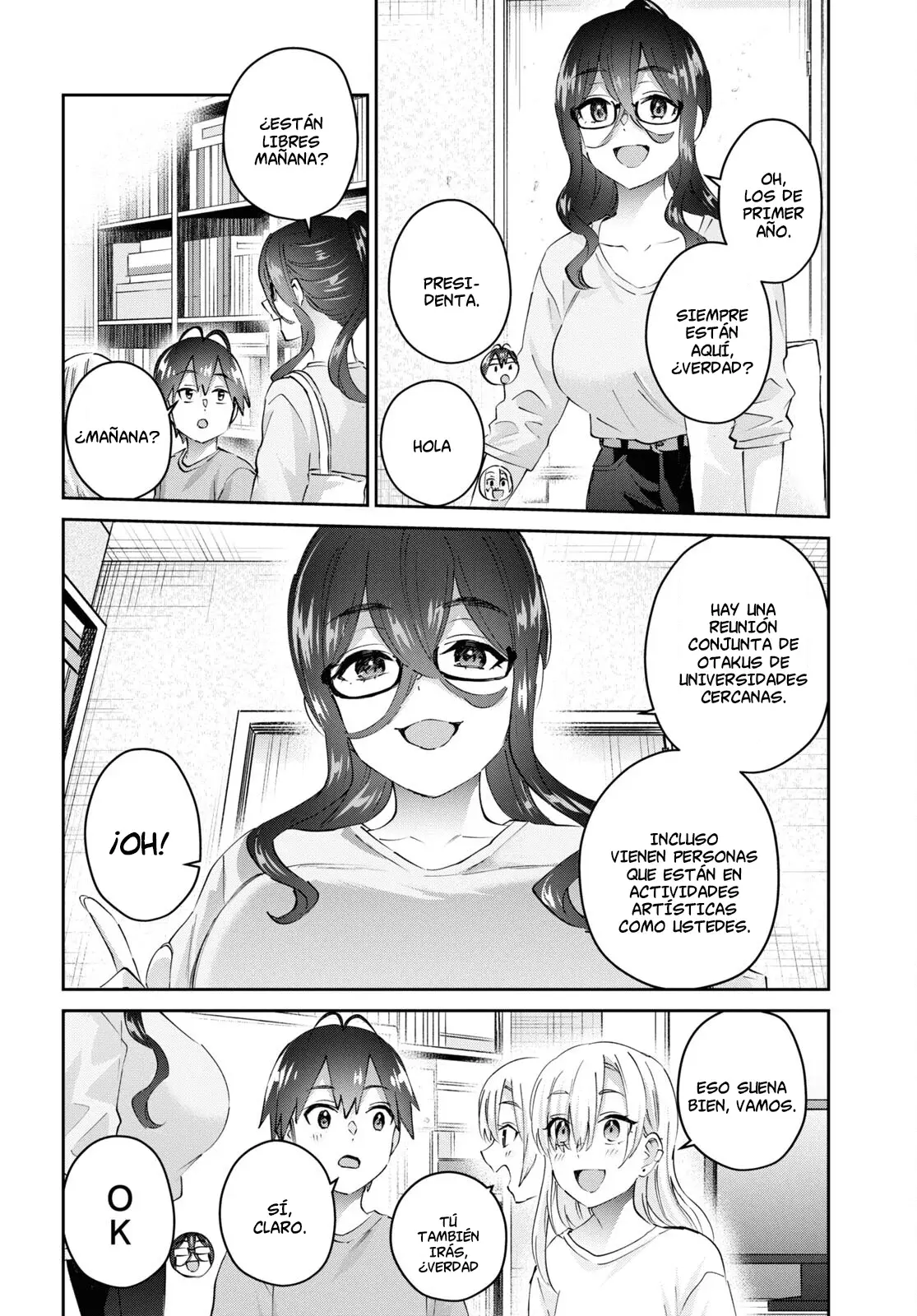 Hajimete no Gal Capitulo 177: La primera sensei página 9