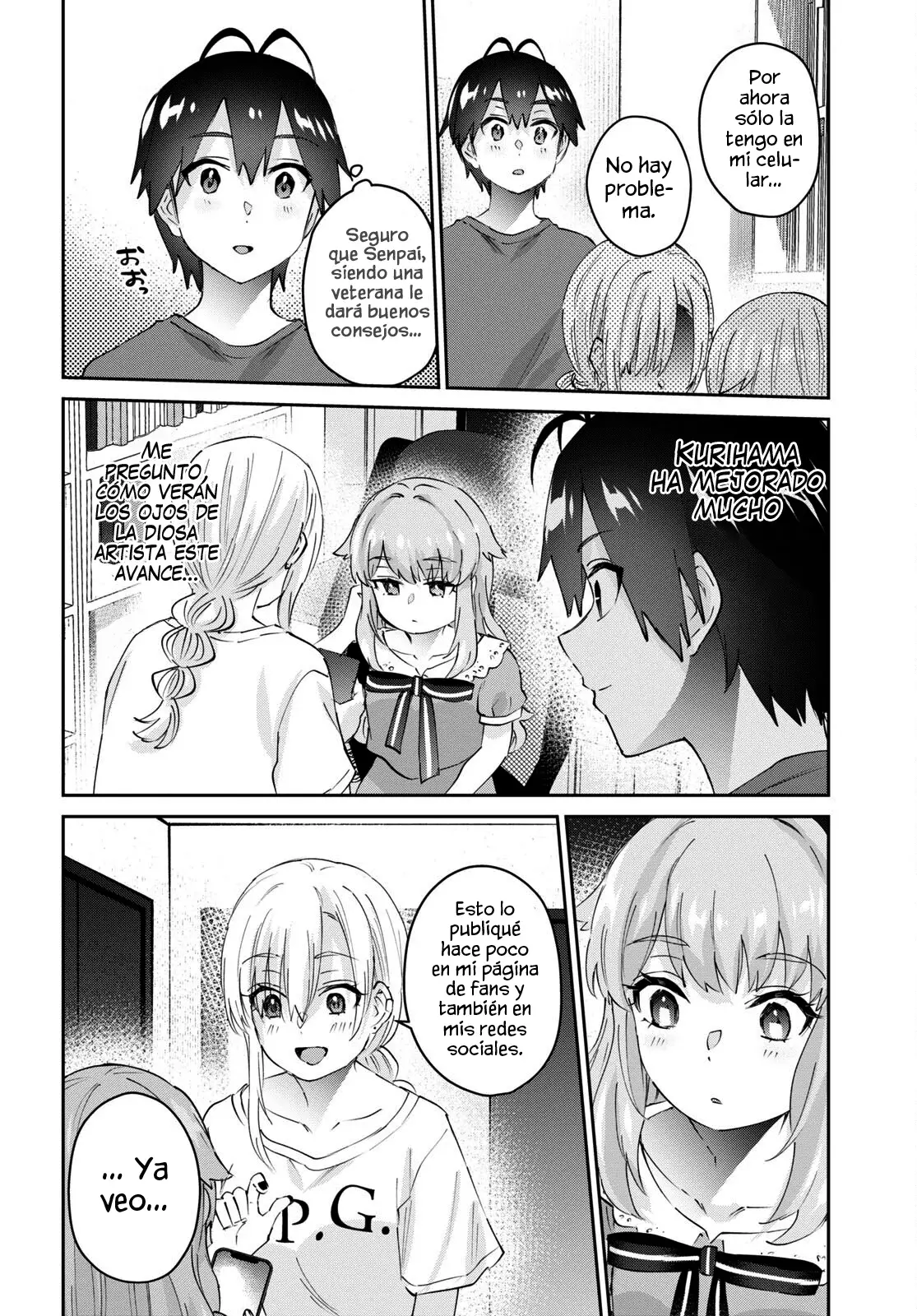 Hajimete no Gal Capitulo 178: Mi primera entrevista página 15