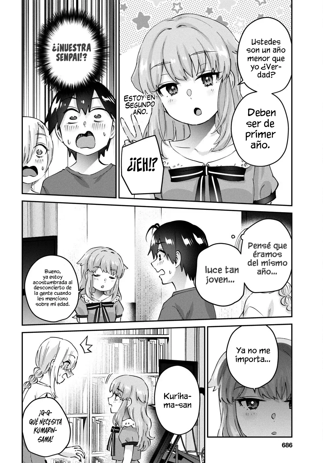 Hajimete no Gal Capitulo 178: Mi primera entrevista página 7