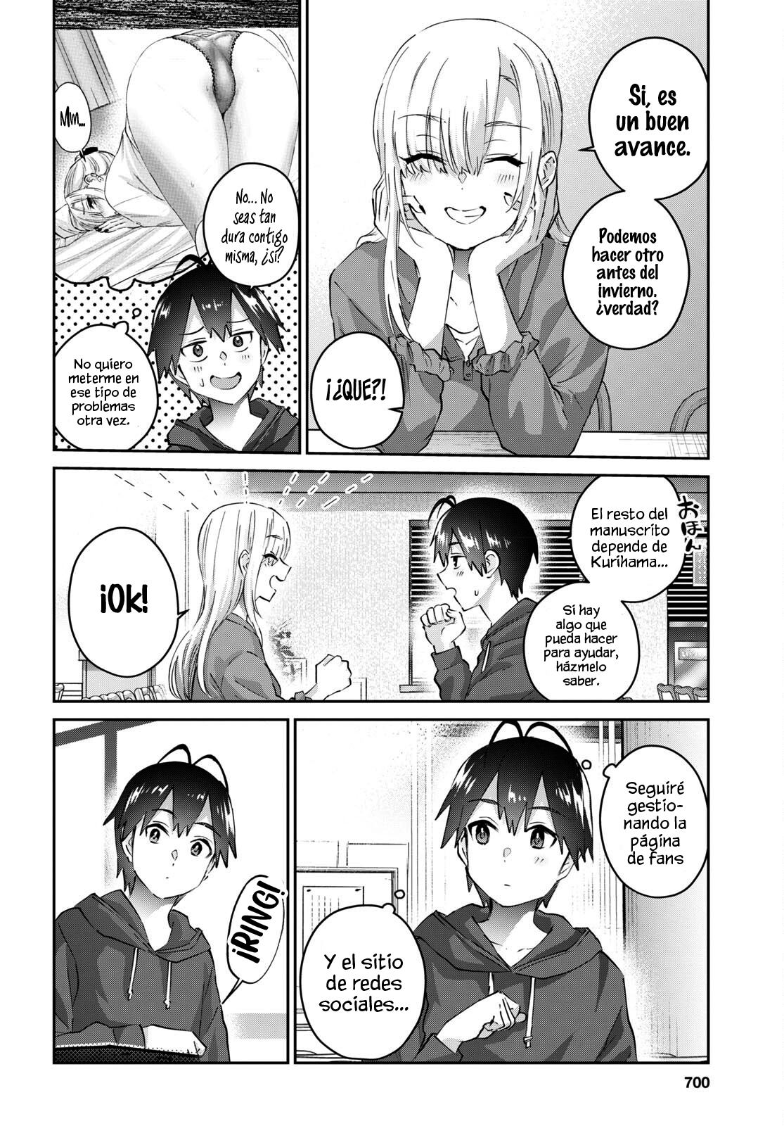 Hajimete no Gal Capitulo 179 página 2