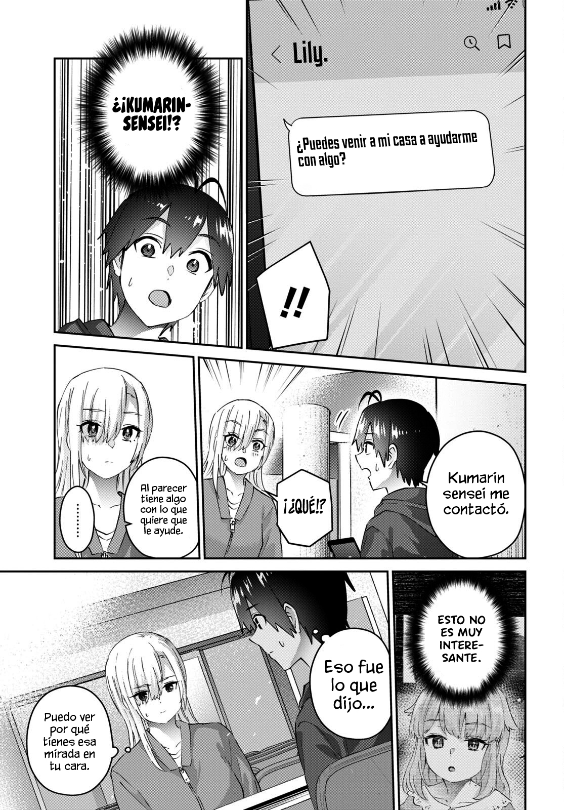 Hajimete no Gal Capitulo 179 página 3