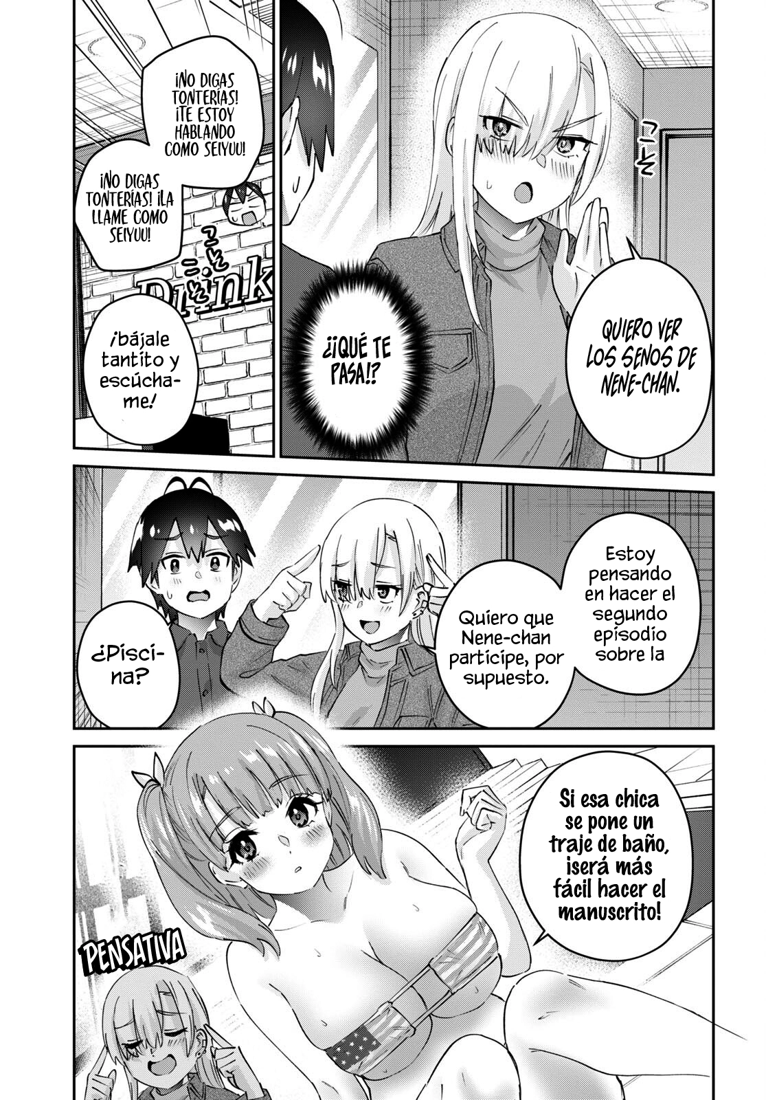 Hajimete no Gal Capitulo 180 página 13
