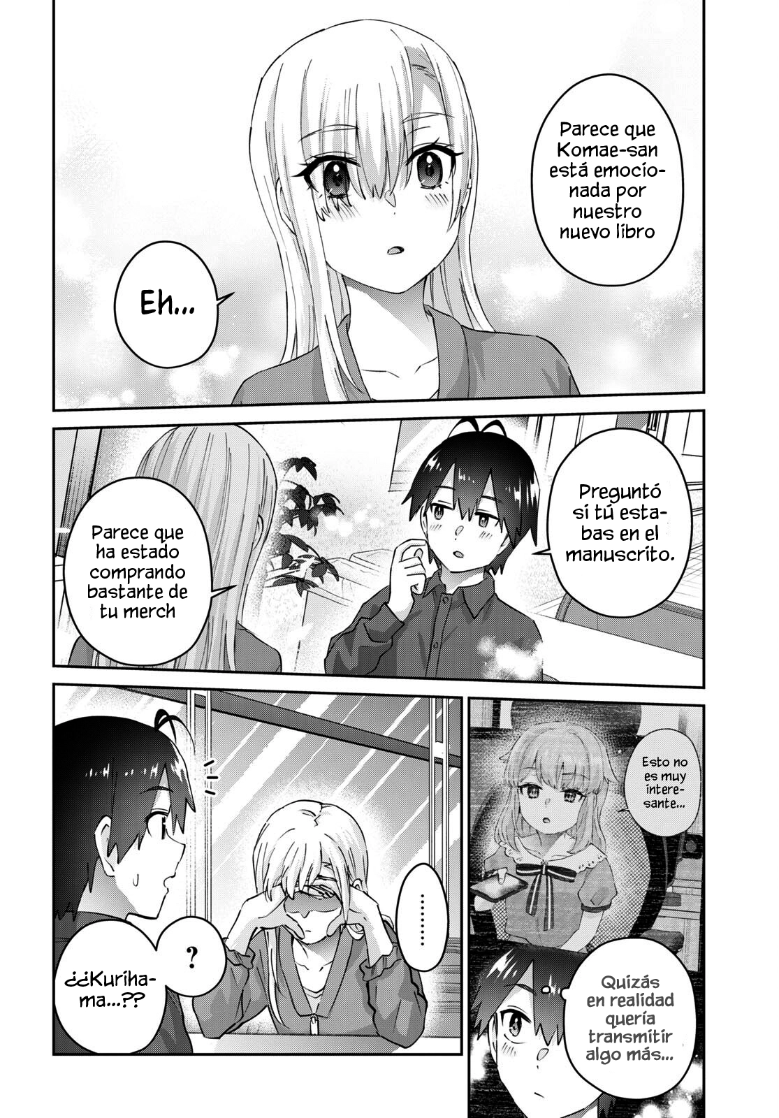 Hajimete no Gal Capitulo 180 página 6