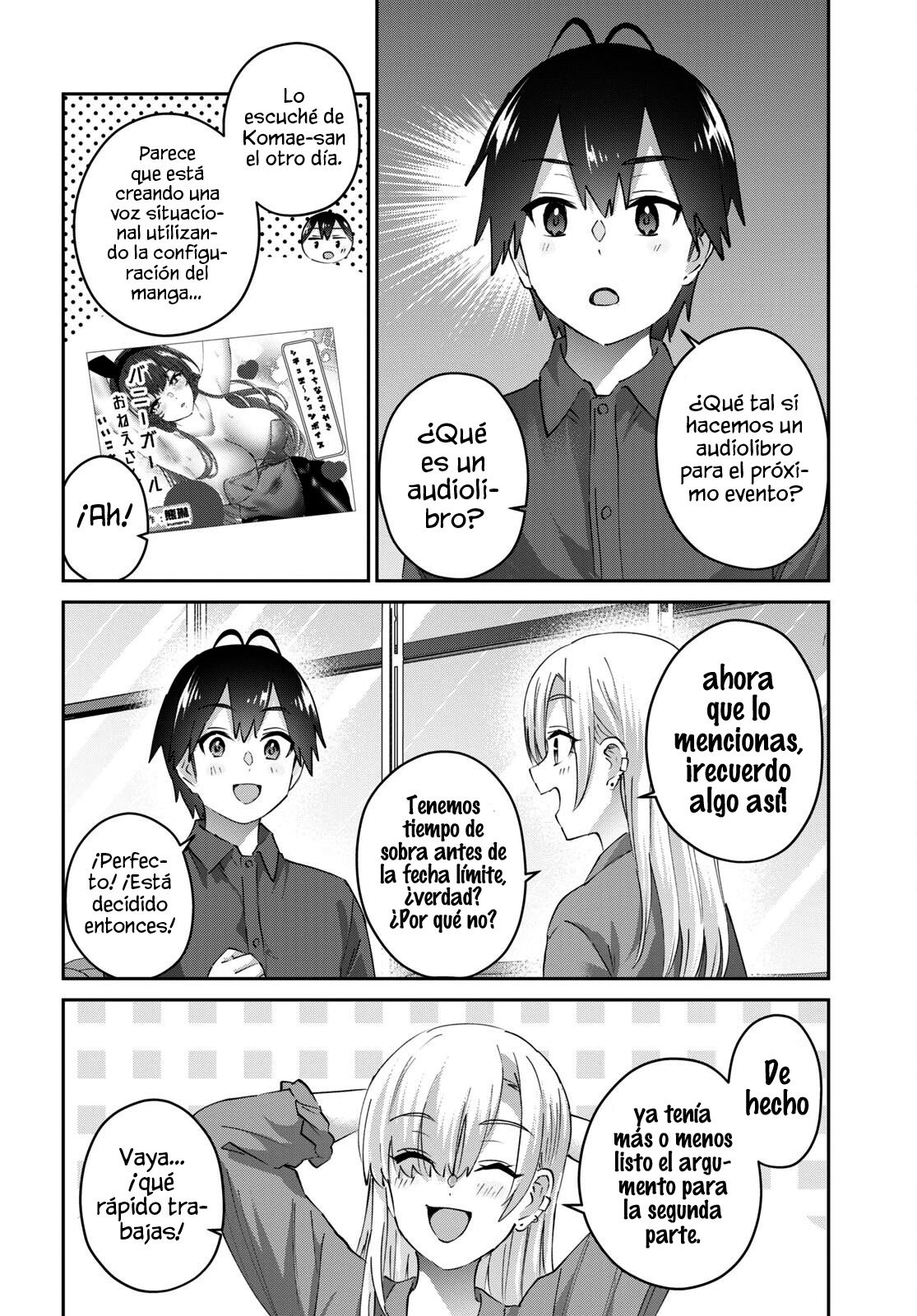 Hajimete no Gal Capitulo 180 página 8