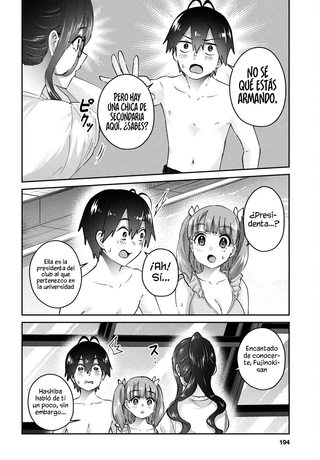 Hajimete no Gal Capitulo 181 página 4