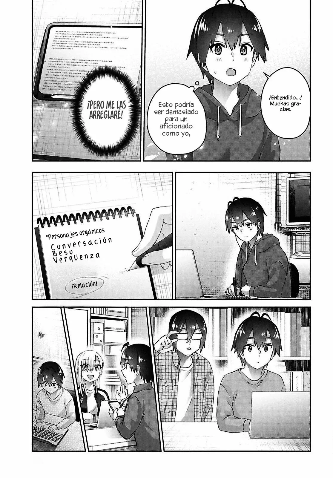 Hajimete no Gal Capitulo 182 página 7