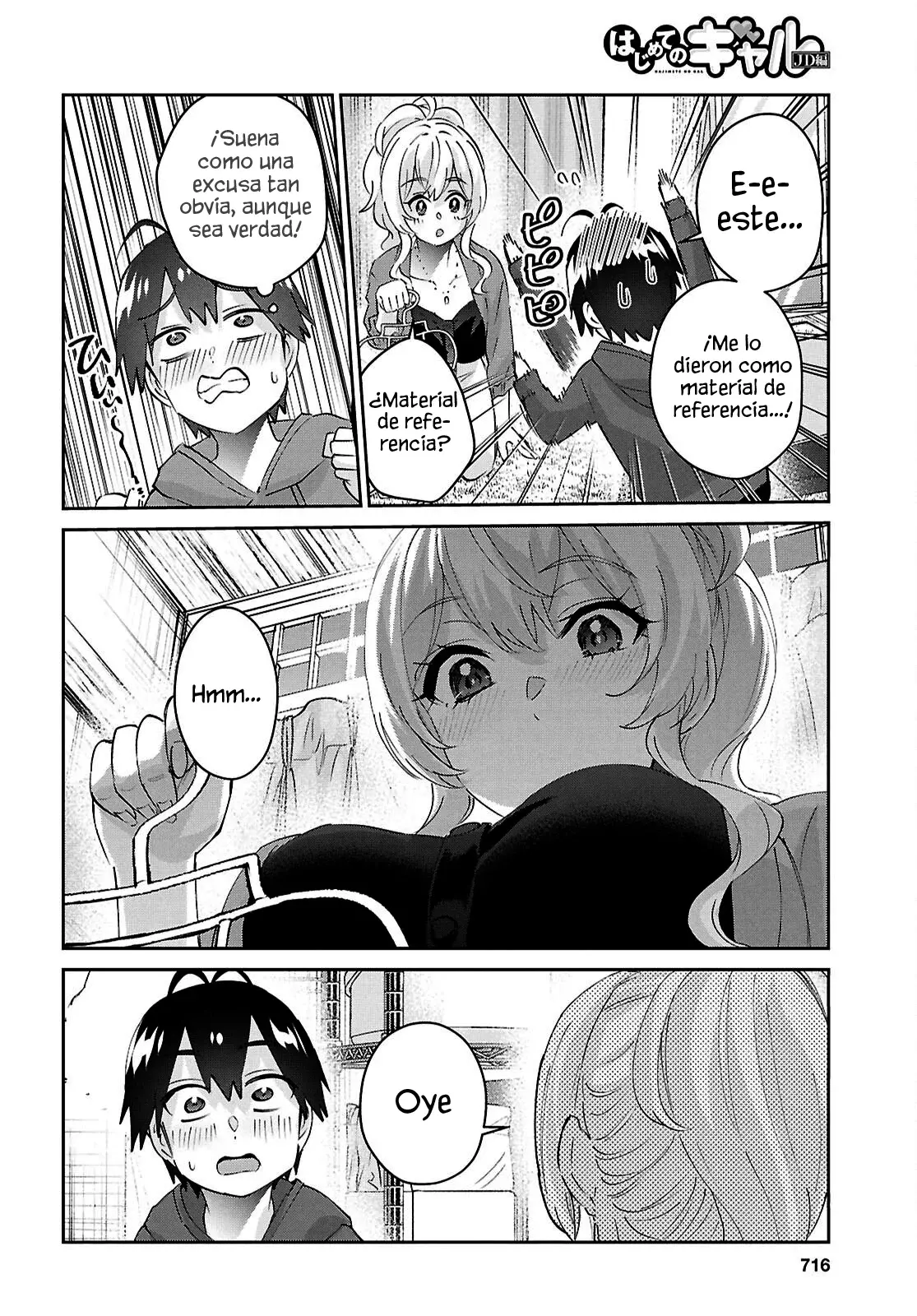 Hajimete no Gal Capitulo 183 página 9