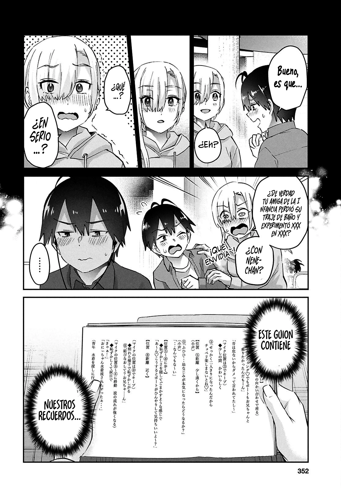Hajimete no Gal Capitulo 184 página 12