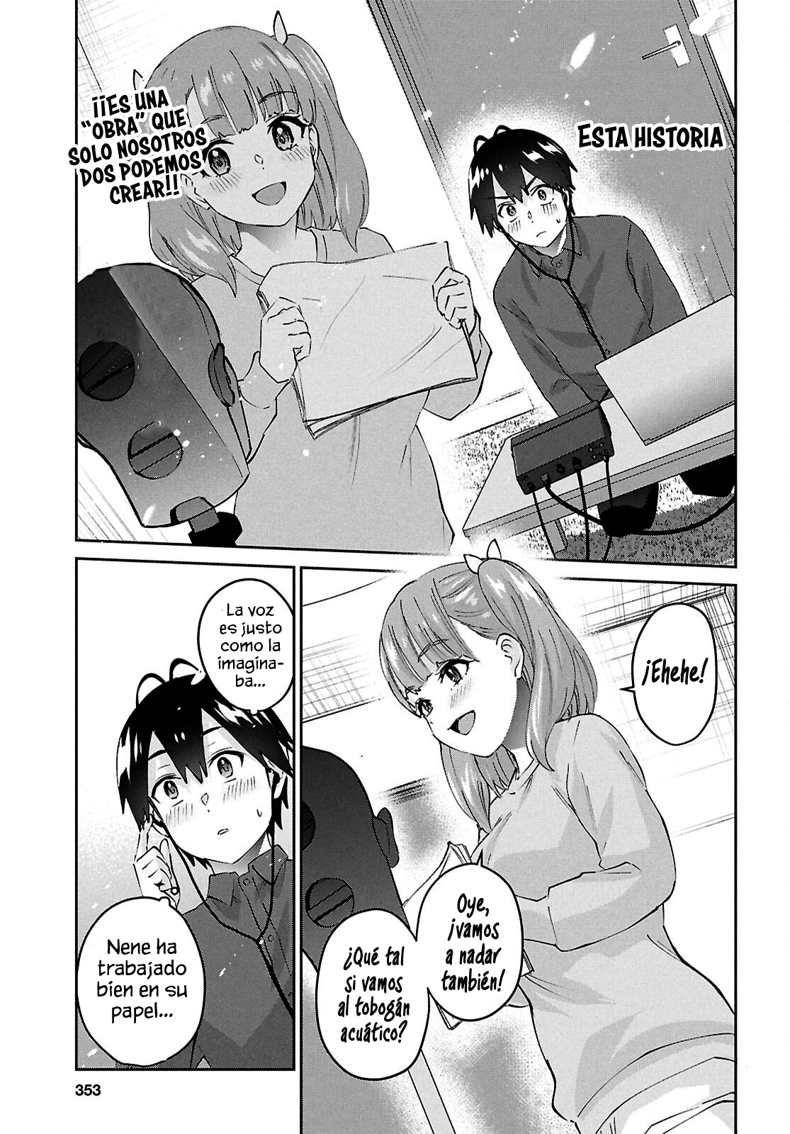 Hajimete no Gal Capitulo 184 página 13