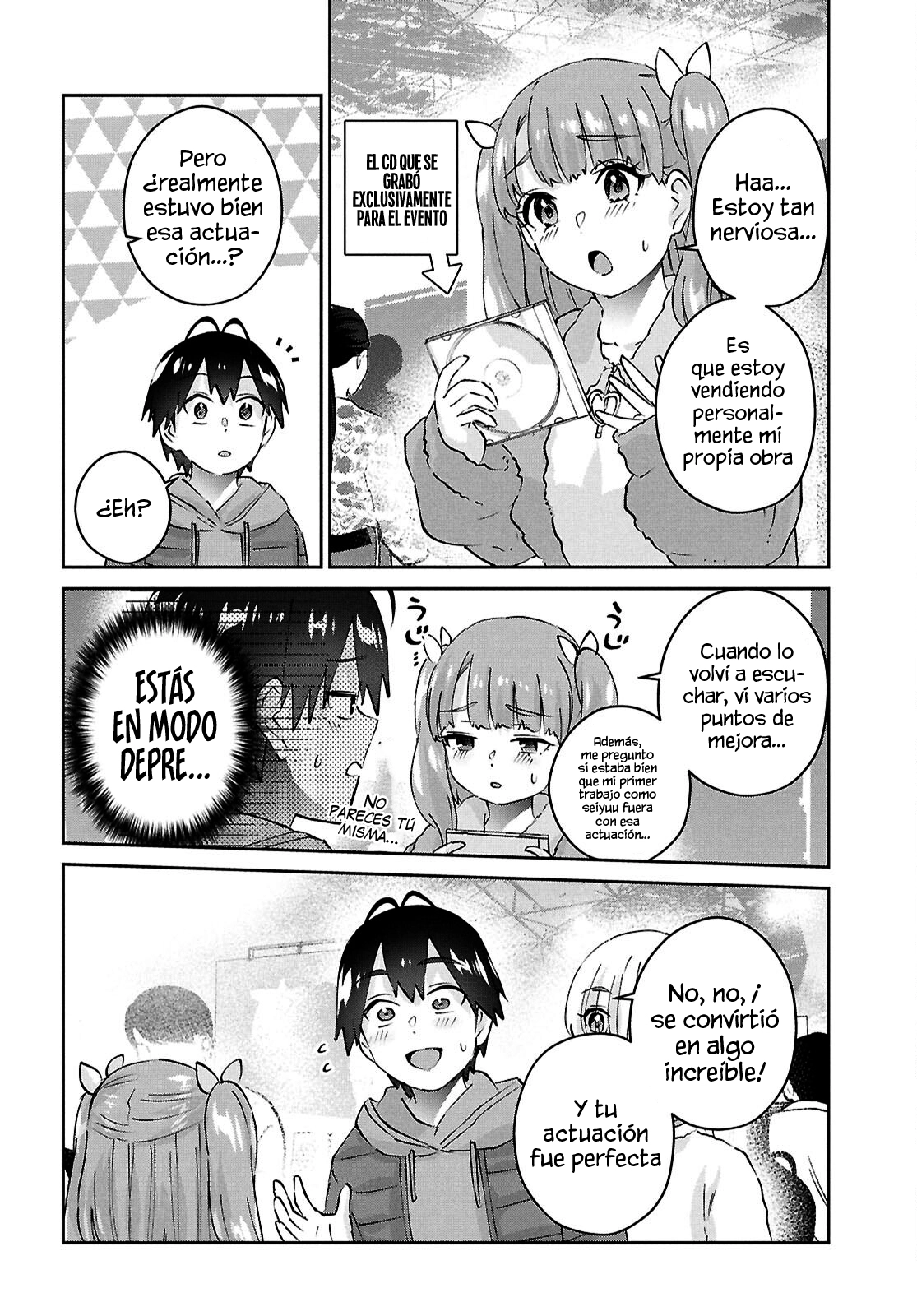 Hajimete no Gal Capitulo 185 página 4