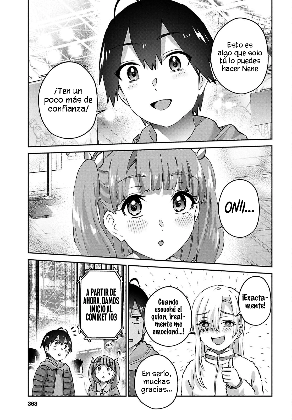 Hajimete no Gal Capitulo 185 página 5