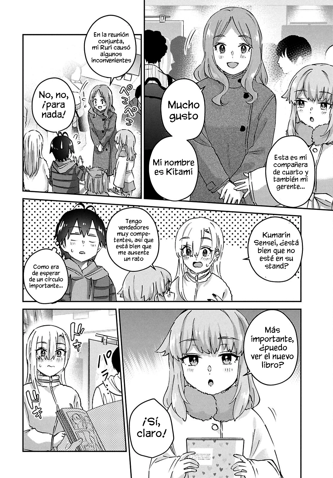 Hajimete no Gal Capitulo 185 página 8