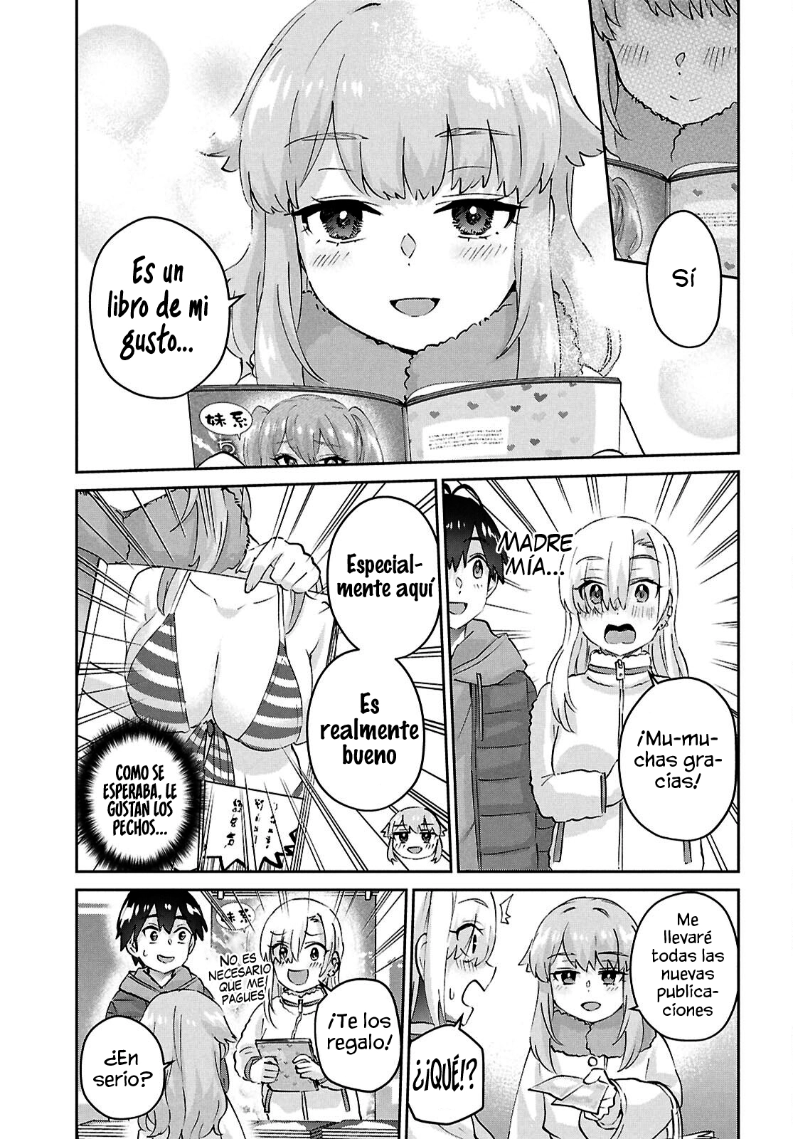 Hajimete no Gal Capitulo 185 página 9