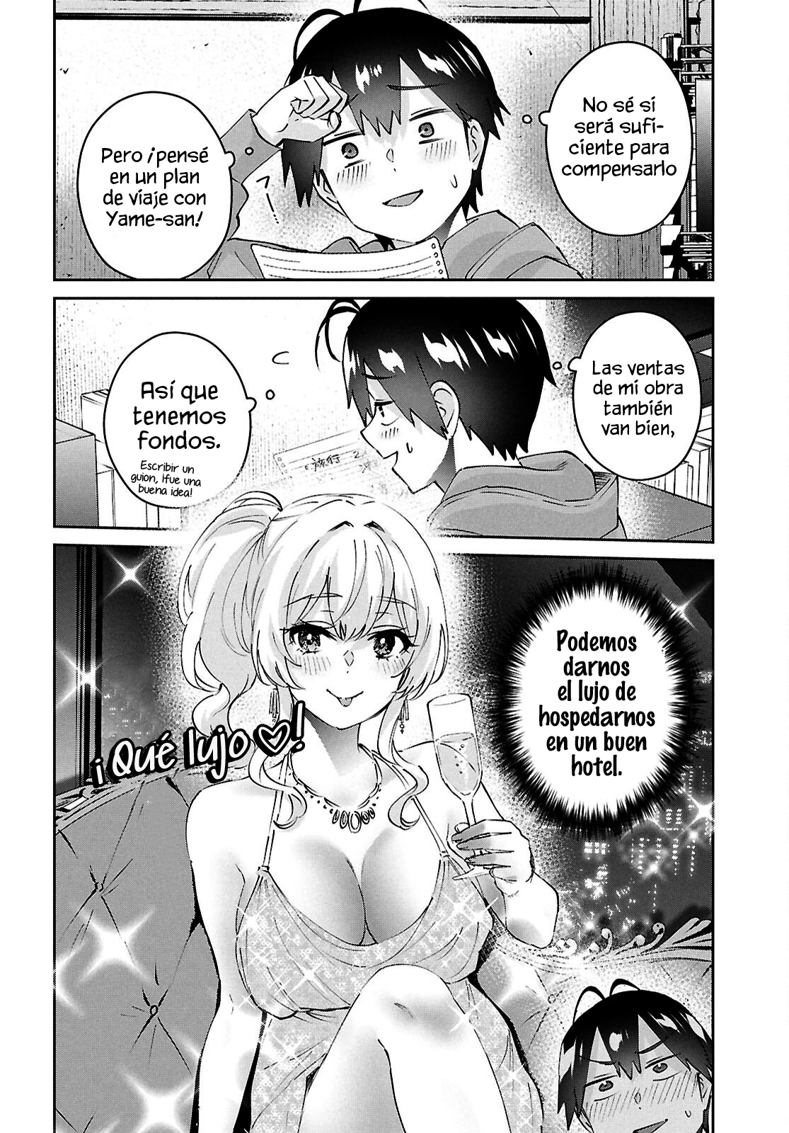 Hajimete no Gal Capitulo 186: La primera buena historia página 8